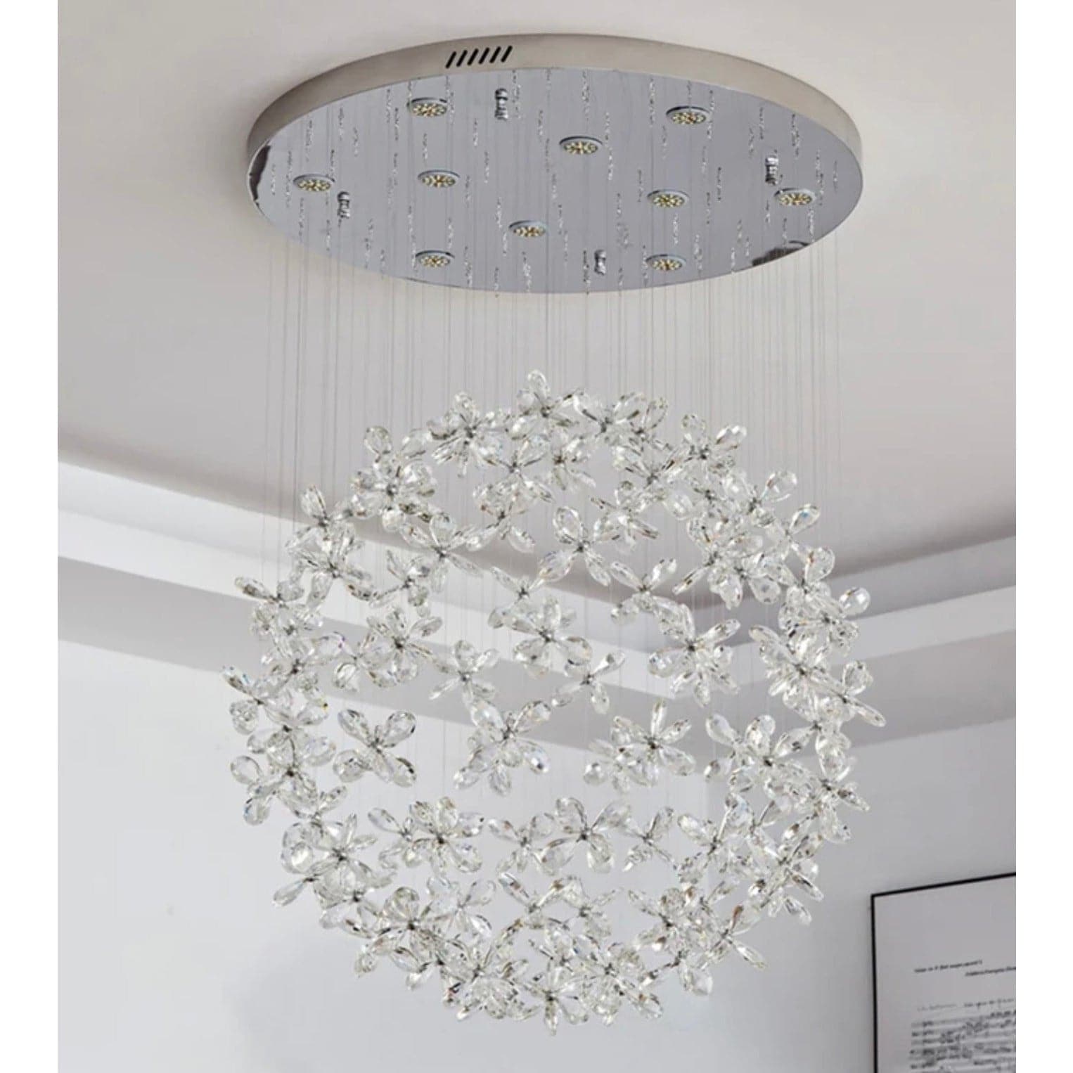 Luxury Crystal Butterfly Ceiling Chandelier - HER Home Design Boutique